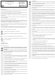 GAO 552446 Operating Instructions