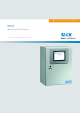 SICK MPR LAN Installation Operation & Maintenance