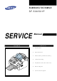 Samsung SF-530 Service Manual