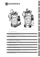 Gardena 21000 inox Operating Instructions Manual