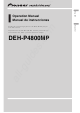 Pioneer DEH-P4800MP Operation Manual