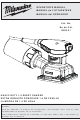 Milwaukee 6020-21 Operator's Manual