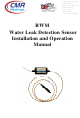 CMR Electrical RWM Installation And Operation Manual