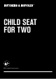 BUTCHERS & BICYCLES CHILD SEAT FOR TWO Original Instructions Manual