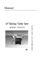 MacMah MJ2325A Owner's Manual