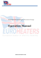 Euroheaters EUROB1016 Operation Manual