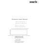 Dimetix DLS-CH 15 Technical Reference Manual