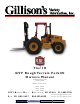 Gillison's Variety Fabrication GVF Tier III Owner's Manual