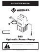 Greenlee 990 Instruction Manual