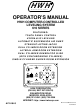 HWH 610 SERIES Operator's Manual