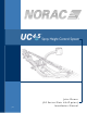Norac UC4.5 Installation Manual