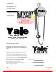 Yale LH2 Operating, Maintenance & Parts Manual