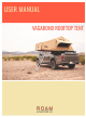 Roam Adventure Vagabond User Manual