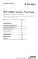 ALLEN-BRADLEY 1734-EP24DC INSTALLATION INSTRUCTIONS MANUAL Pdf Download