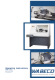 WABECO CC-D6200 hs Operating Instructions Manual