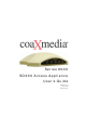 coaXmedia SD200 User Manual