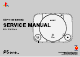 Sony PS one Series Service Manual