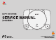 Sony PS one Series Service Manual