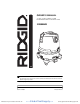 RIDGID 1250RV0 Owner's Manual