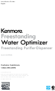 Kenmore KM1000 Installation Manual