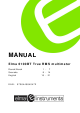Elma Instruments Elma 6100BT Manual