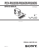 Sony VAIO PCV-R522DS Service Manual