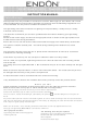 Endon EL-10135 Instruction Manual