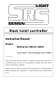 SRS Light Design RMCseries Instruction Manual