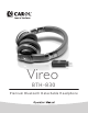 Carol Vireo BTH-830 Operation Manual