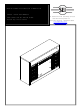 SEI FA930100TX-ESPRESSO Assembly Instructions Manual
