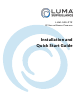 Luma Surveillance 500 Series Installation And Quick Start Manual