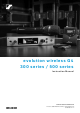 Sennheiser 300 series Instruction Manual