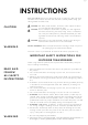 Gemmy LED Light Rod Christmas Tree User Manual