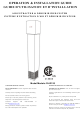 CTM International DLW120 Operations & Installation Manual