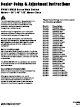 Briggs & Stratton FW25 series Setup Instructions