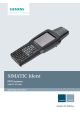 Siemens SIMATIC RF310M Operating Instructions Manual