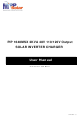MPP Solar PIP 1648MSX 2KVA User Manual