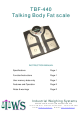 Industrial Weighing Systems TBF-440 Instruction Manual