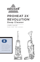 Bissell PROHEAT 2X REVOLUTION 1548 Series User Manual