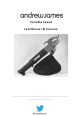 Andrew James AJ001398 User Manual