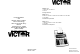 Victor 1208-2 Series Instruction Manual