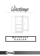 Vinotemp VT-26BC Owner's Manual