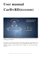 Wanma Soaring Electronic Technology CarDvRD BOSS800 User Manual