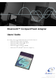 GigaWaveTech Bluetooth CompactFlash Adapter User Manual