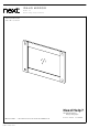 Next IDAHO MIRROR 679714 Assembly Instructions
