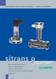 Siemens sitrans p Operating Instructions Manual