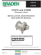 BRADEN CH280 Installation Maintenance And Service Manual