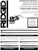 RIDGID R2611 Operator's Manual