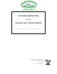 VISTEON AUXILIARY IDLE Operating Instructions Manual