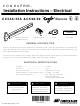 VON DUPRIN Chexit CX33A/35A Installation Instructions Manual